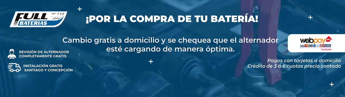 Venta de Baterías a domicilio